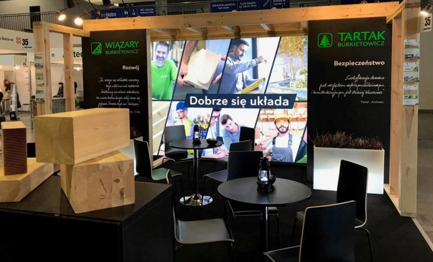 Wiązary Burkietowicz na Targach Drema w Poznaniu 