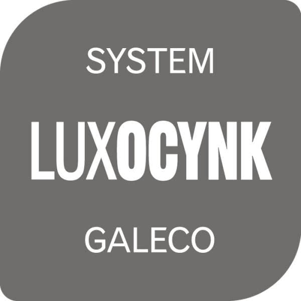 System rynnowy Galeco Lux Ocynk