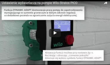 Nowoczesna pompa obiegowa Wilo-Stratos PICO